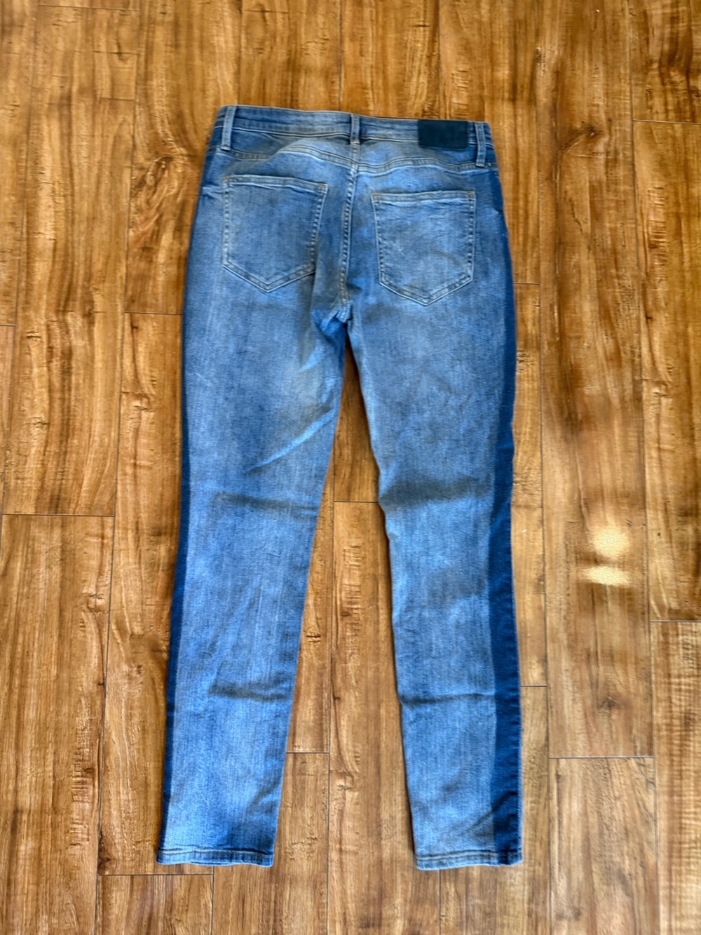 LOGG Women’s Blue Skinny Slim Ankle Cropped Jeans Size 8 - Picture 6 of 8